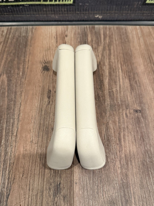 2017 NISSAN TITAN XD RESERVE LEFT RIGHT A PILLAR GRAB HANDLES OEM