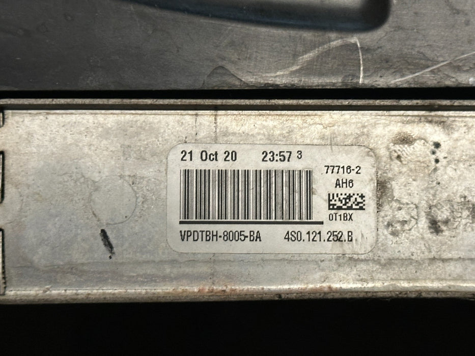 2021 AUDI R8 FRONT LEFT RADIATOR AC A/C CONDENSER ASSEMBLY OEM 4S0 121 252 B