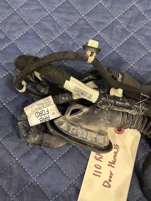 2020 FORD F450 PLATINUM REAR RIGHT PASSENGER SIDE DOOR HARNESS LC3T-14632-AAB