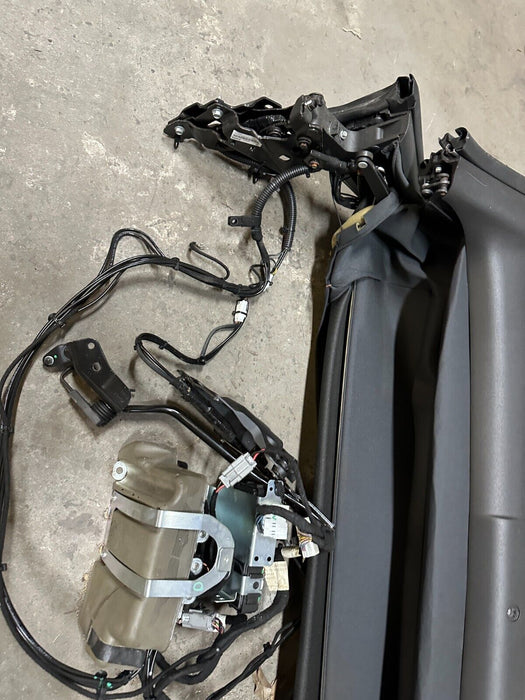 2009-2020 NISSAN 370Z CONVERTIBLE ROADSTER RED SOFT TOP ASSEMBLY OEM 47K MILES