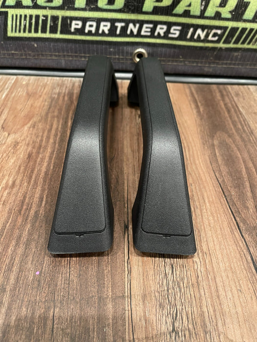 2021 FORD F350 F450 REAR LEFT & RIGHT INTERIOR B PILLAR GRAB HANDLES OEM