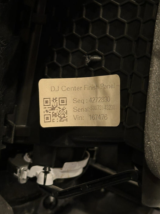 2024 DODGE RAM 3500 LARAMIE DASHBOARD 12' SCREEN DARK WOOD BEZEL W VENTS OEM