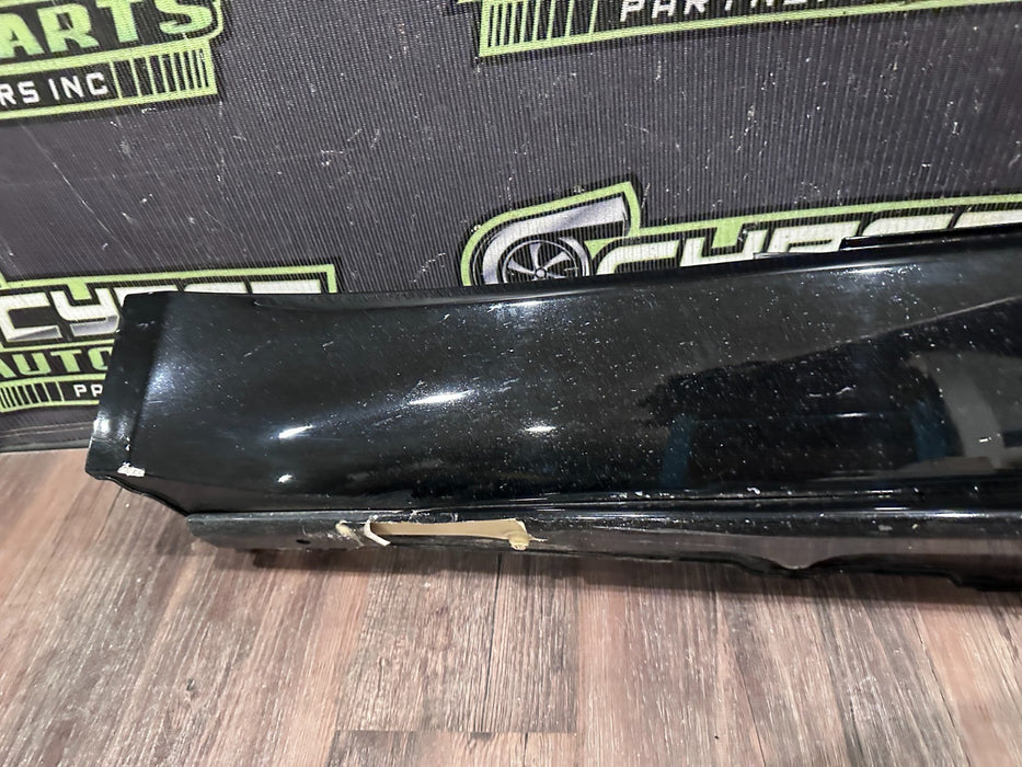 2015 JAGUAR F TYPE DRIVER LEFT SIDE SKIRT MOULDING BLACK OEM