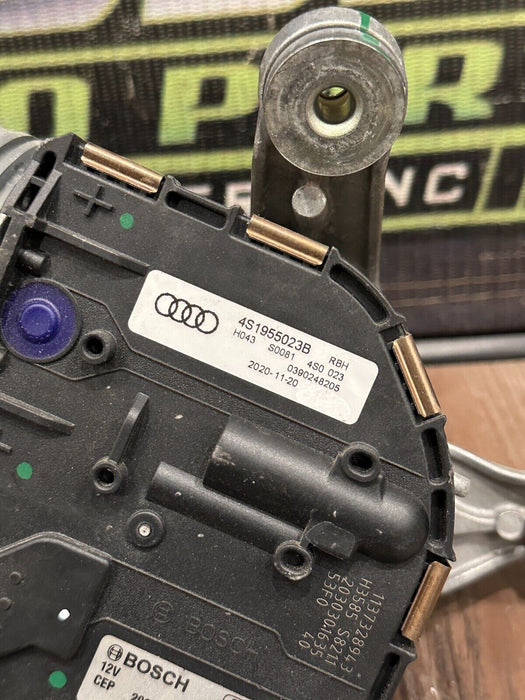 2021 AUDI R8 FRONT WINDSHIELD WIPER MOTOR OEM 4S1 955 023 B
