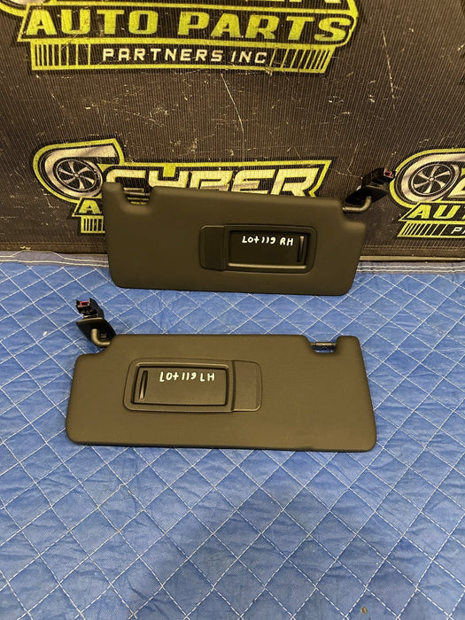 2024 BMW M3 M4 G80 G82 LEFT RIGHT SUN VISOR PAIR OEM