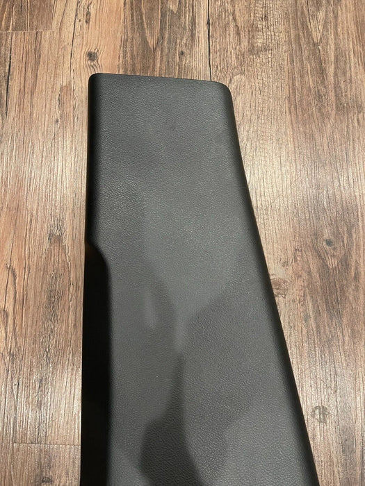 2017 INFINITI Q50 RED SPORT FRONT DRIVER LEFT LOWER B PILLAR TRIM BLACK OEM