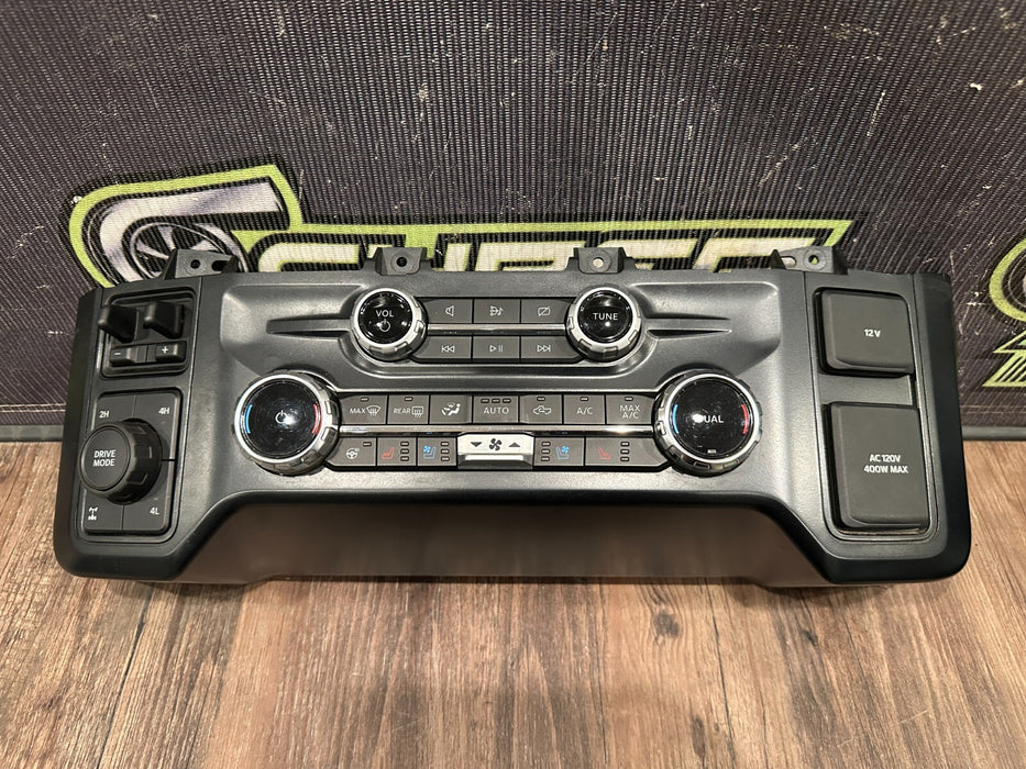 2023-24 FORD F350 HVAC AC A/C HEAT CLIMATE CONTROL BEZEL OEM PC3B E044K30
