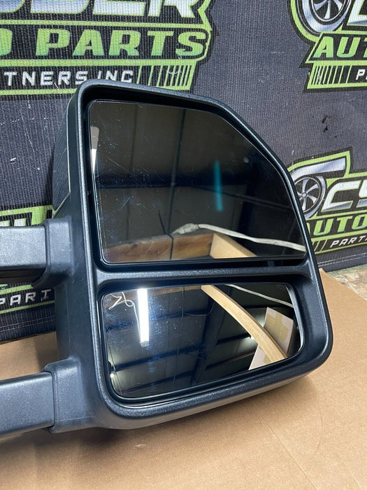 2017-2022 FORD F250 F350 F450 PASSENGER RH DOOR TOW MIRROR W/ CAMERA BLISS OEM