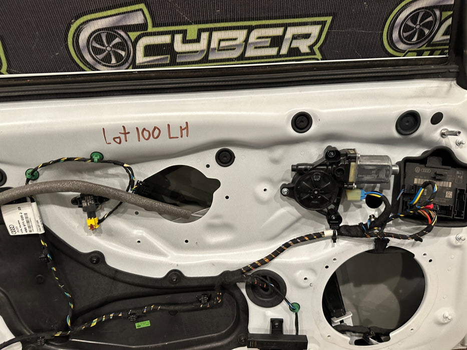 2017 2018 AUDI R8 SPYDER PLUS DRIVER SIDE DOOR OEM GENUINE