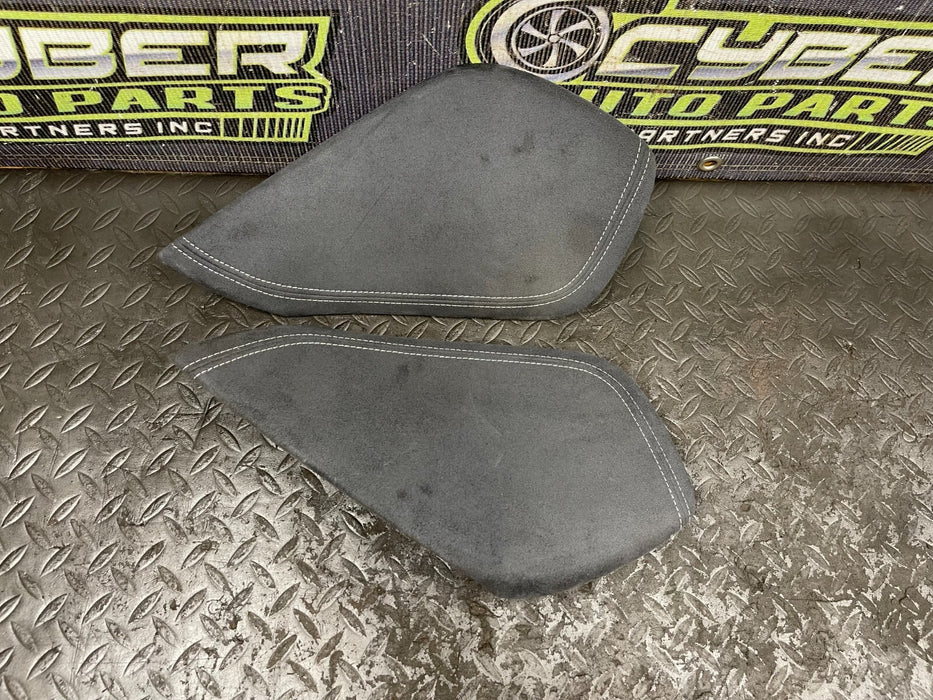 2010 NISSAN 370Z CONSOLE KNEE PAD PANEL TRIM SIDE COVERS PAIR LEFT RIGHT OEM