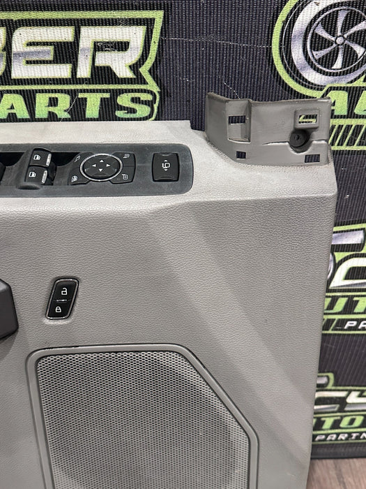 2020 FORD F250 F350 F450 XLT FRONT DRIVER LEFT DOOR PANEL OEM ~WEAR~