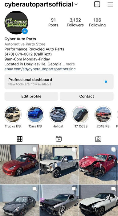 2017-2019 FORD F250 F350 F450 SUPER UPPER DEFLECTOR PANEL TRIM OEM HC3B-19E525