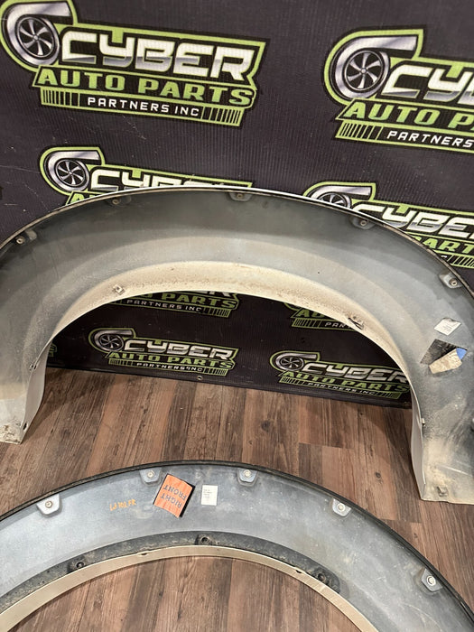 2017 2018 2019 FORD F350 FRONT REAR LEFT RIGHT WHITE FENDER FLARE SET OEM