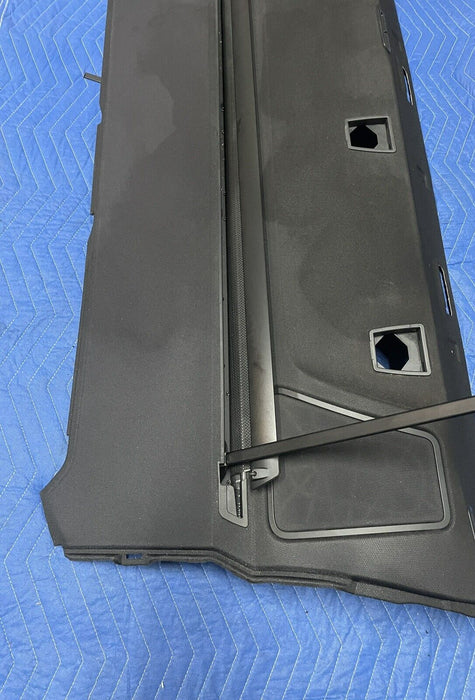 2011 BMW 550i F10 5 SERIES SHELF STORAGE DECK COVER PANEL W CURTAIN 54703014