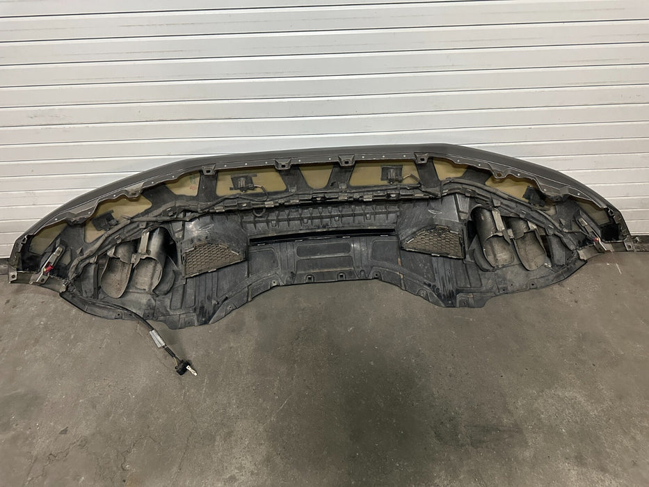 2015-2019 LAMBORGHINI HURACAN 610-4 COMPLETE REAR BUMPER GRIGIO TITANS (0131)
