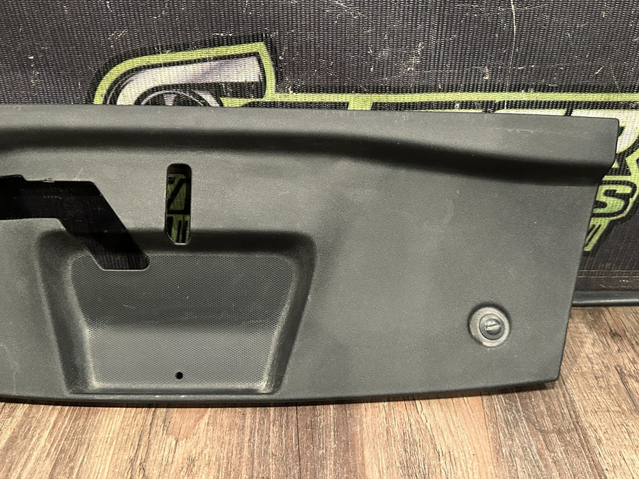 2017 AUDI R8 SPYDER FRONT TRUNK FRUNK LATCH LOCK COVER TRIM OEM 4S0 857 161