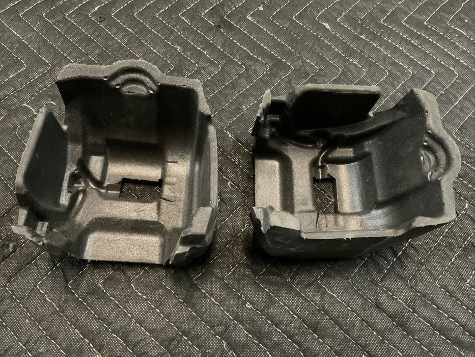 2019 MERCEDES BENZ E63S AMG SEAT BELT RETRACTOR COVER PAIR LEFT RIGHT 2138682600
