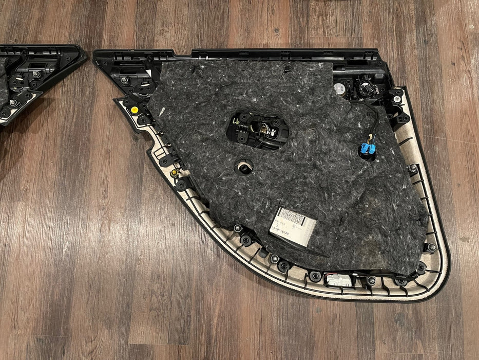 2017 MERCEDES BENZ C63S AMG FRONT REAR LEFT RIGHT DOOR PANELS OEM *READ*