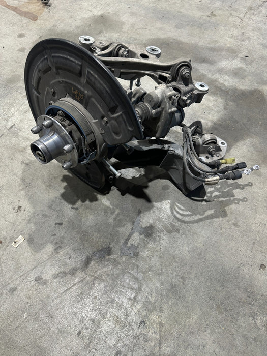 2014 PORSCHE 911 TURBO S REAR RIGHT KNUCKLE SUSPENSION CORNER ASSEMBLY OEM