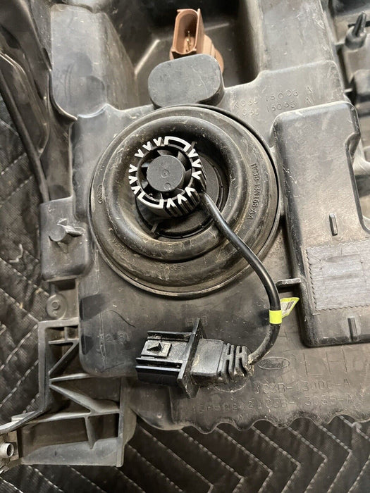 2017 2018 FORD F250 F350 F450 HALOGEN HEADLIGHT PAIR LEFT RIGHT OEM W/ LED BULBS