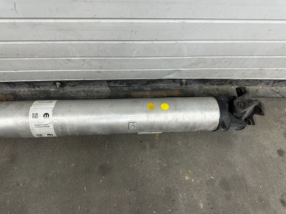 2022 DODGE RAM TRX 1500 ALUMINUM DRIVE SHAFT OEM *BENT #8/OUT OF BALANCE*