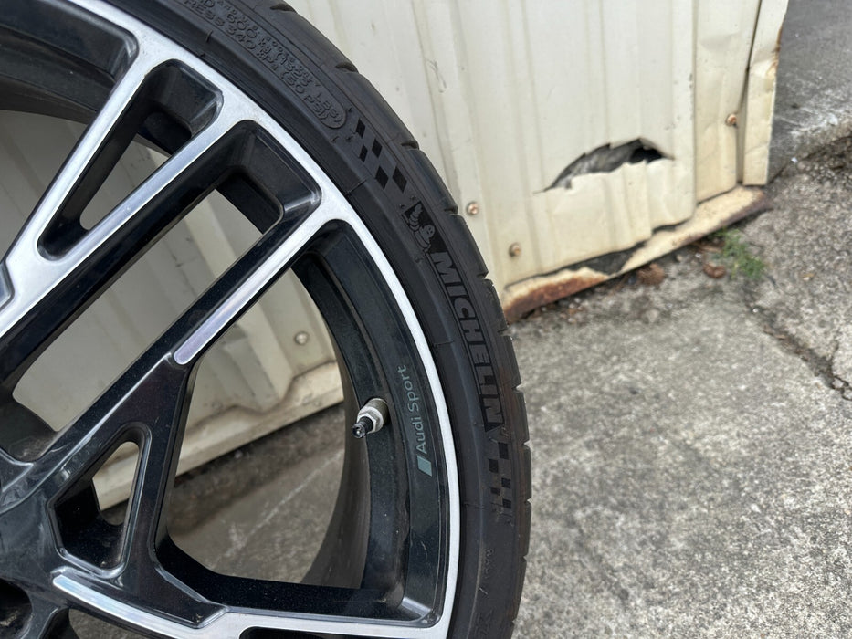 2021 AUDI R8 PERFORMANCE AWD FRONT WHEELS RIMS TIRES OEM GENEUINE 20X8.5