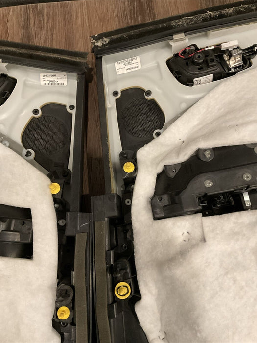 2015-2021 DODGE CHARGER HELLCAT REAR PASSENGER DRIVER DOOR PANEL PAIR OEM~WEARS~