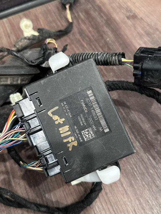 2017-2019 FORD F250 F350 FRONT RIGHT DOOR WIRING HARNESS OEM JC3T-14B533