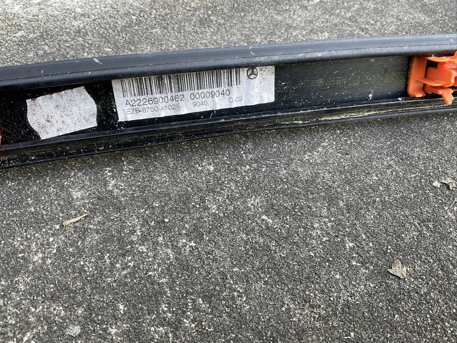 2014-2017 MERCEDES S550 W222 RIGHT LEFT PAIR TOP ROOF TRIM MOULDING A2226900262