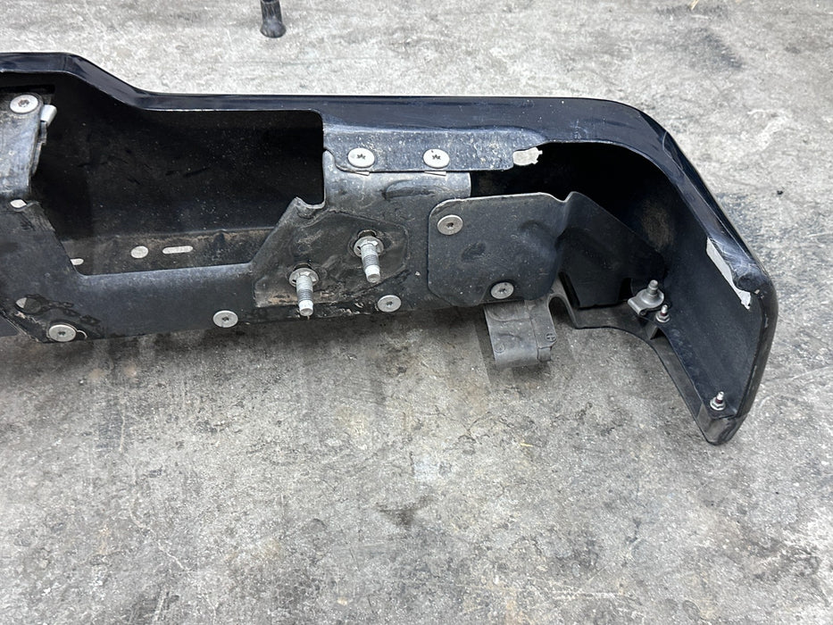 2017-2019 FORD F250 REAR BUMPER ASSEMBLY OEM (READ/SLIGHT SCUFFS SCRATCHES)
