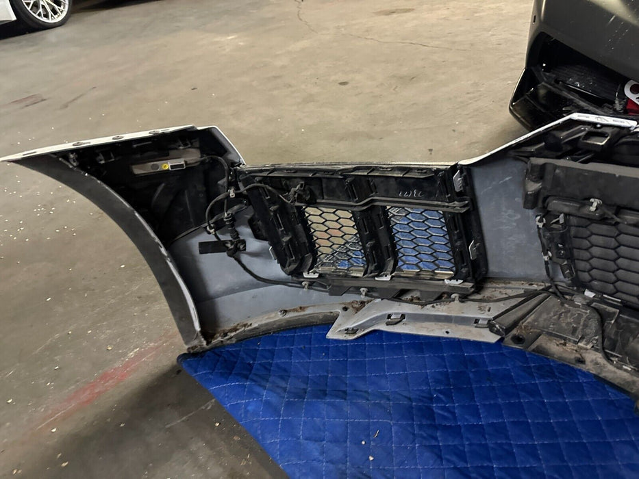 2017 2018 AUDI R8 FRONT BUMPER COMPLETE ASSEMBLY W/ GRILLES SENSORS CARBON LIP