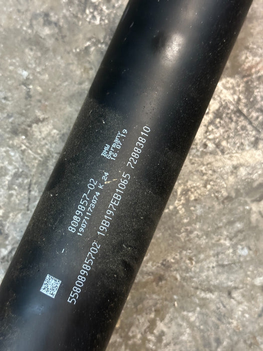 2020 BMW M8 COMPETITION F93 G16 OEM REAR PROPELLER DRIVE SHAFT ASSEMBLY 8089857