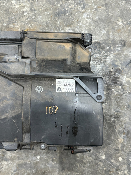2014 AUDI R8 HVAC CLIMATE CONTROL BLOWER MOTOR BOX DUCT 4F0 820 155 F OEM