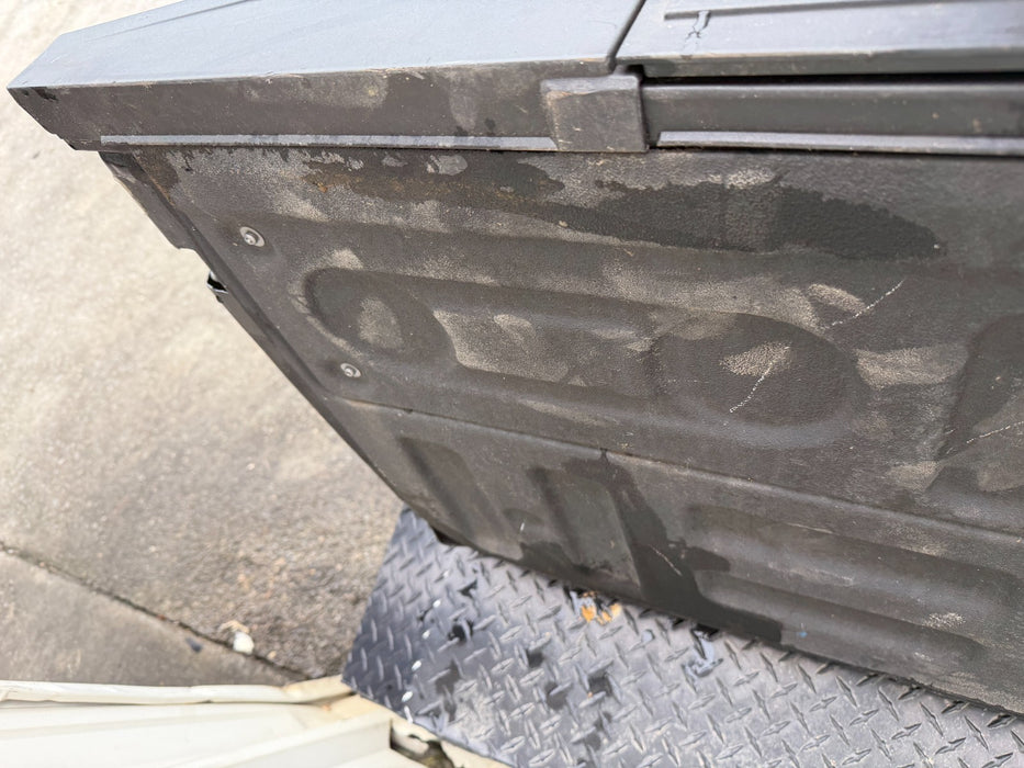 2019 FORD F150 RAPTOR REAR TAILGATE W STEP (G1) SHADOW BLACK OEM *FLAWS 8-11*
