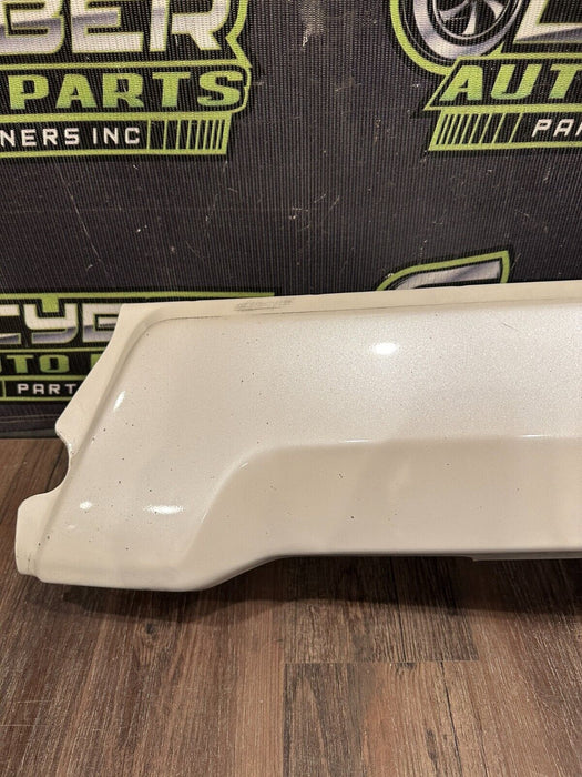 2017-22 FORD F250 F350 F450 REAR RIGHT BUMPER CORNER MET WHITE (UG) OEM *READ*