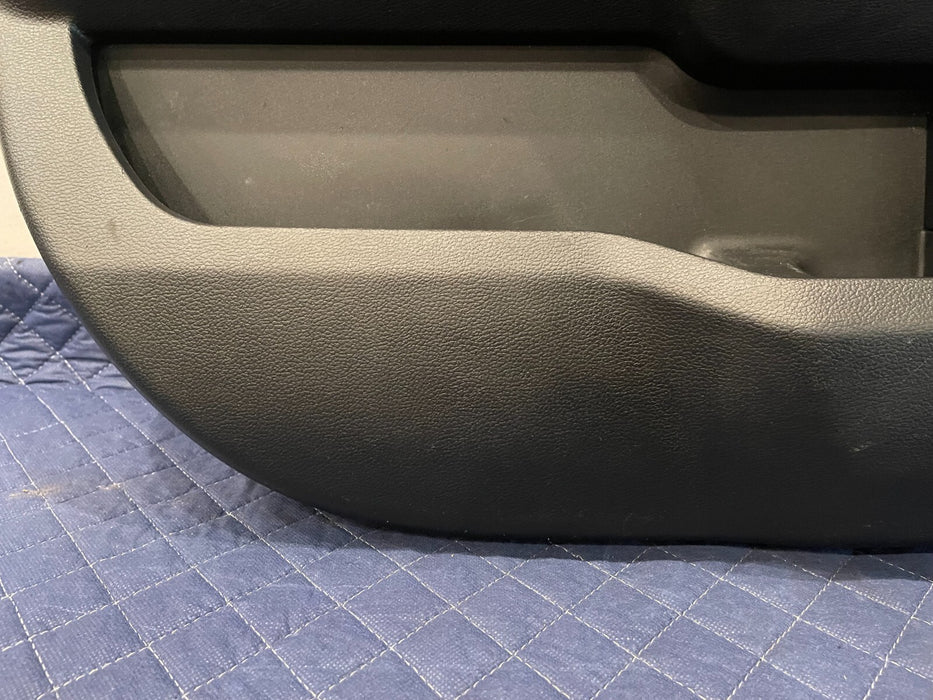 2017-2019 FORD F250 F350  BLACK REAR DRIVER LEFT DOOR PANEL OEM SCRATCHES