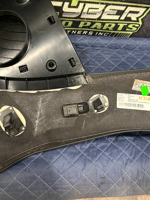 2014 AUDI R8 QUARTER TRIM PANEL LEFT DRIVER 423867035C 423 867 035 C OEM