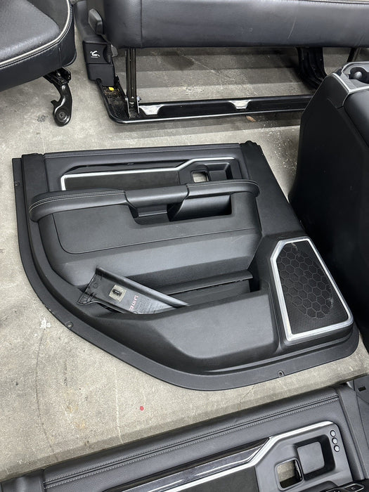 2021 RAM 2500 LARAMIE MEGA CAB INTERIOR FRONT REAT SEATS CENTER CONSOLE PANELS