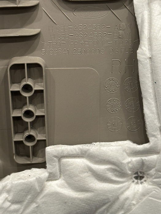 2017 2019 FORD F250 F350 F450 LIMITED LEFT RIGHT UPPER B PILLAR OEM ~SCRATCHES~