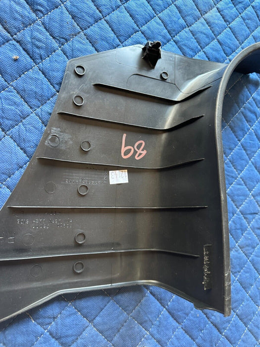 2016 2019 NISSAN TITAN XD FRONT RIGHT KICK PANEL SIDE TRIM 669007S000 ~WEAR~