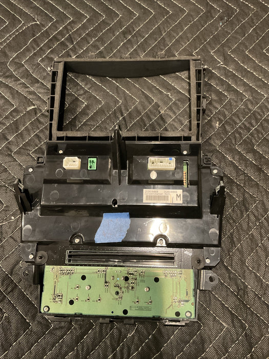2016 INFINITI Q50 RADIO DASH BEZAL CLIMATE CONTROLS ASSEMBLY OEM 253914HB0B