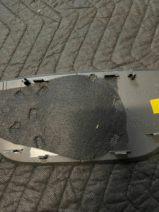 2017 AUDI R8 CENTER DASH DASHBOARD SPEAKER COVER TRIM OEM