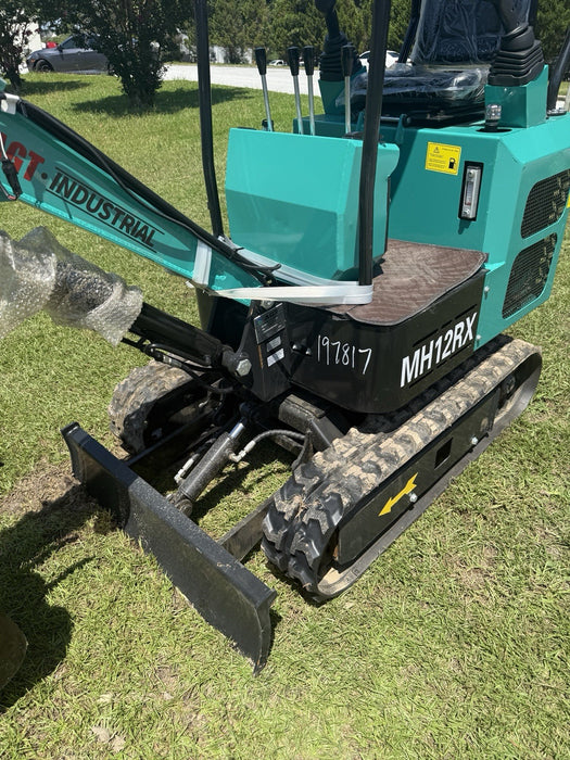AGT MH12RX Mini Excavator Tracked Crawler Digger 13.5HP Gasoline RATO Engine NEW