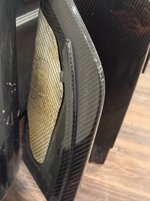 2017 2018 AUDI R8 CARBON FIBER REAR DIFFUSER OEM GENUINE 4S0807521D