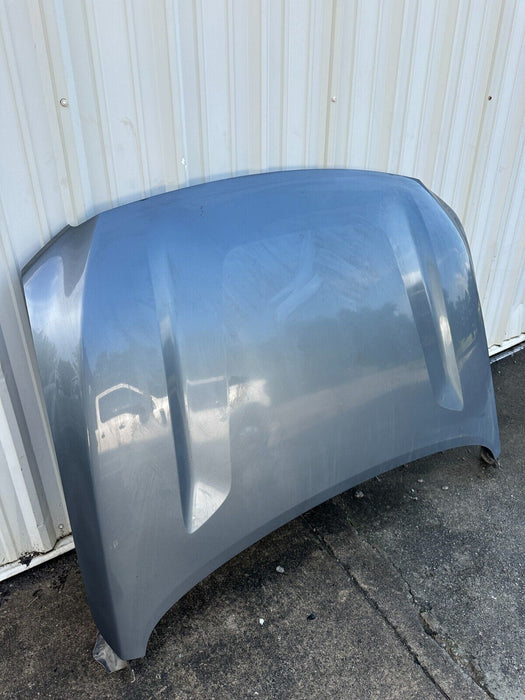 2016 Nissan Titan XD DIESEL GAS HOOD SHELL PANEL GUN METALLIC (KAD) OEM COMPLETE