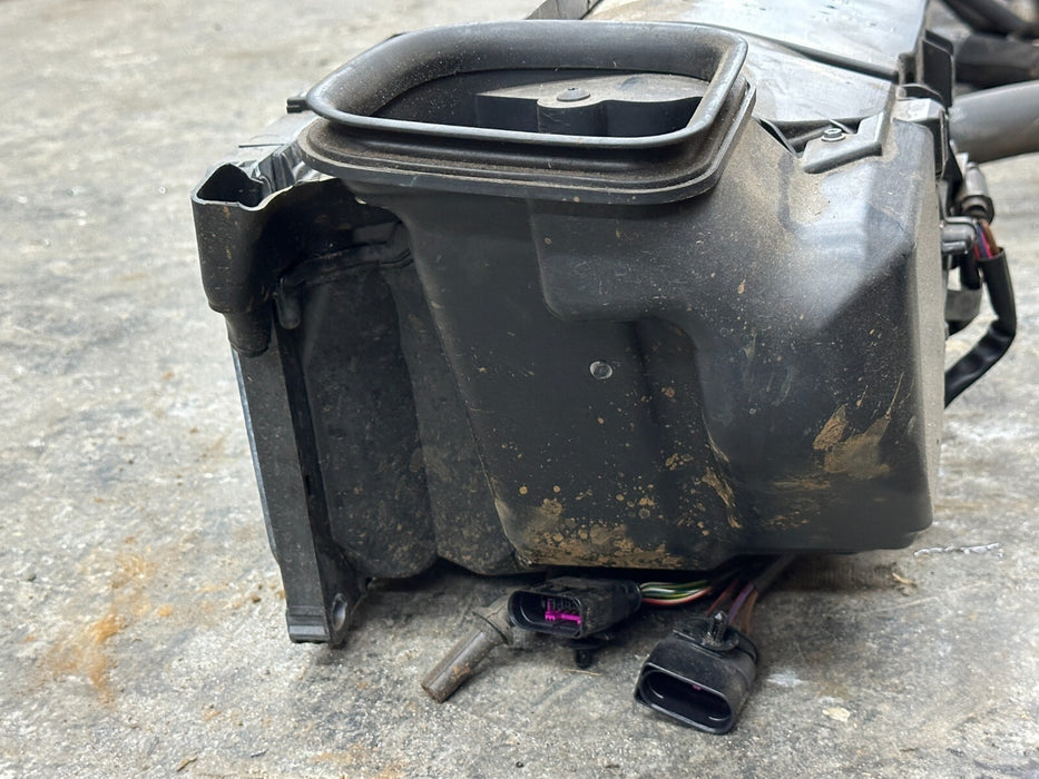 2014 AUDI R8 HVAC CLIMATE CONTROL BLOWER MOTOR BOX DUCT 4F0 820 155 F OEM