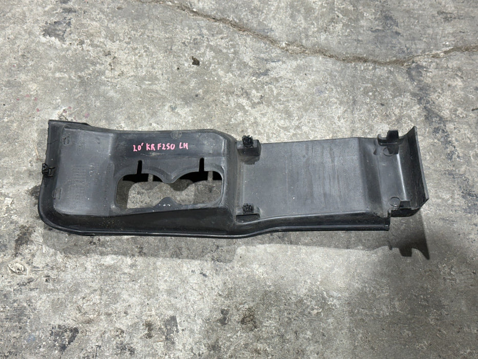2020-2022 FORD F250 F350 FRONT LEFT BUMPER TOW HOOK COVER OEM LC3B-8A069
