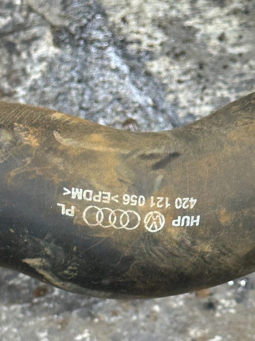 2014 AUDI R8 V10 FRONT COOLANT HOSE 420121046C 420 121 046 C OEM ~MINOR DENT~