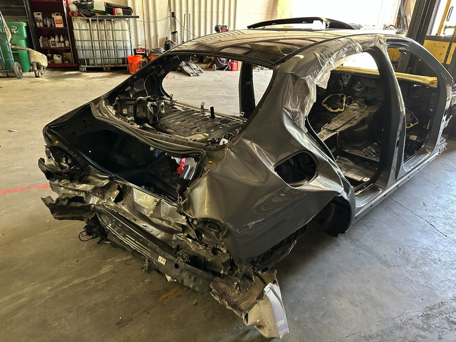 2019 MERCEDES-BENZ E63S W213 SHELL CHASSIS FRAME RAIL QUARTER PANEL GOOD 4 CUTS