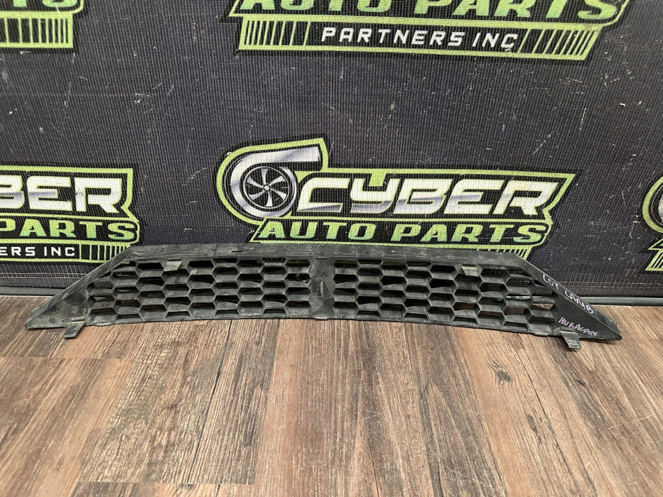 2015 LAMBORGHINI HURACAN LP610 FRONT BUMPER CENTER MIDDLE GRILLE OEM 4T0-807-639